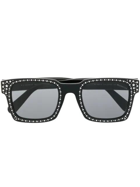x Palm Angels square-frame sunglasses by MONCLER