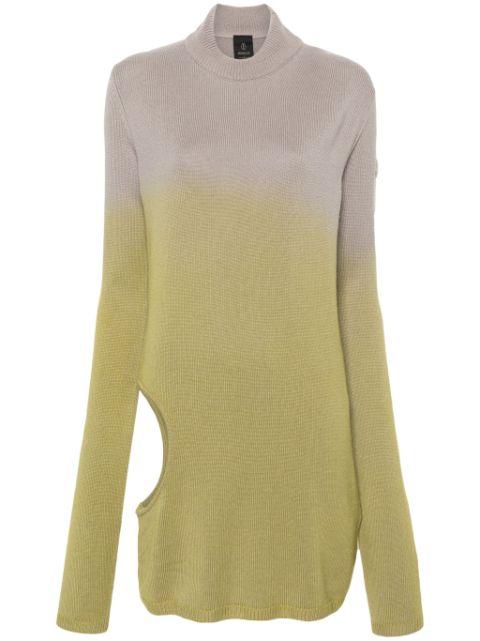 x Rick Owens cut-out jumper by MONCLER