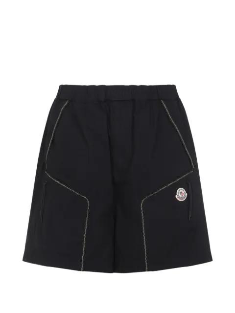 zip-fastening shorts by MONCLER