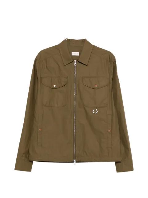 zip flap-pocket jacket by MONCLER