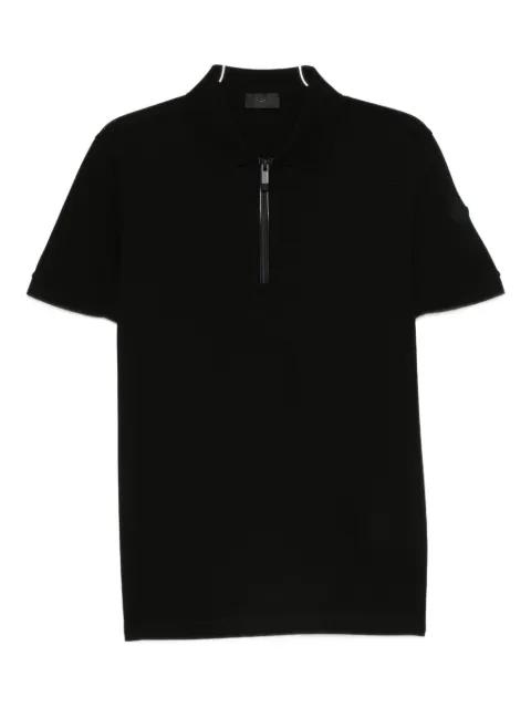 zip-front polo shirt by MONCLER