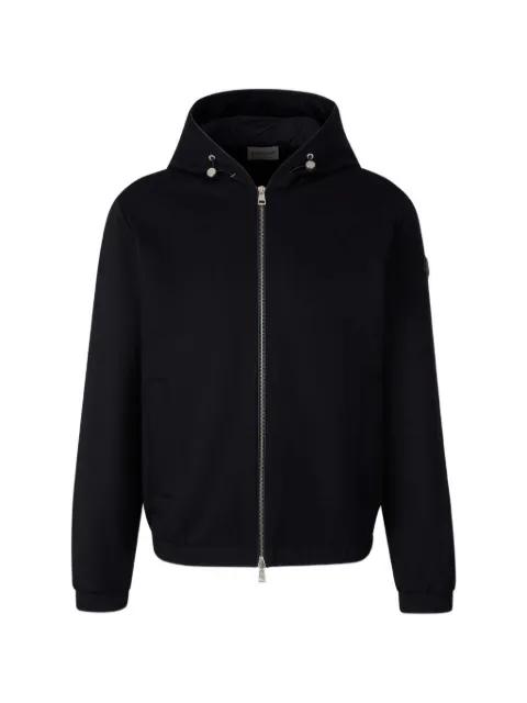 zip hoodied jacket by MONCLER