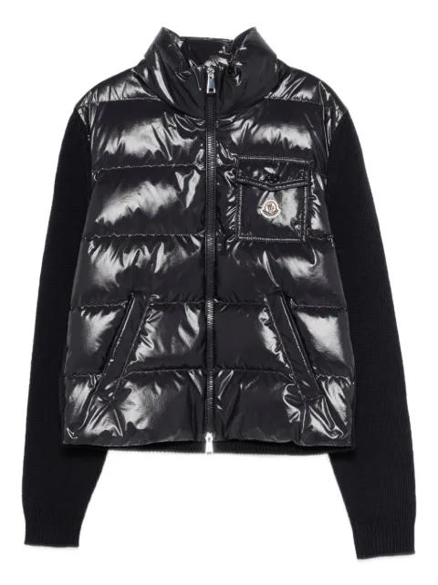 zip padding jacket by MONCLER