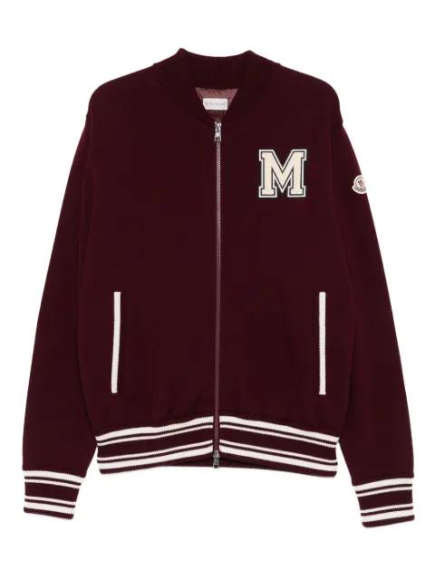 zip-up bomber jacket by MONCLER