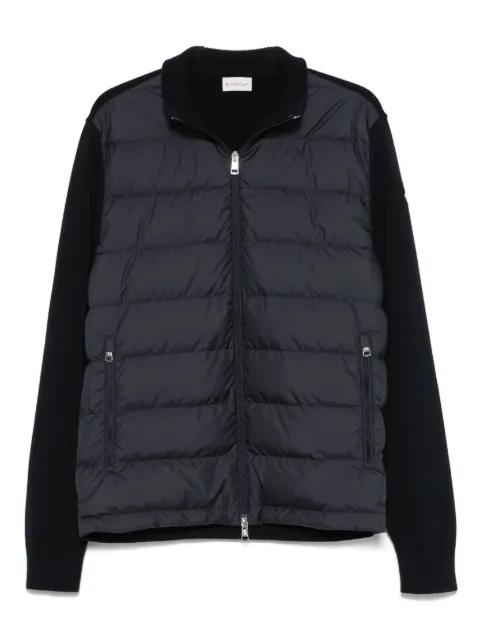 zip-up padded jacket by MONCLER
