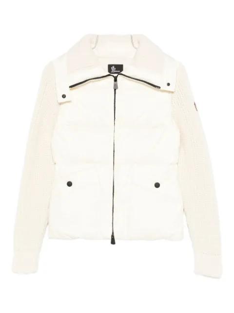 zip-up puffer jacket by MONCLER
