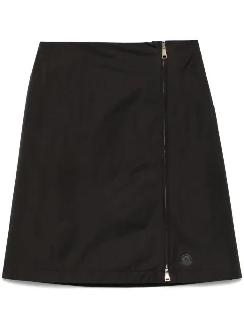 zipped midi skirt by MONCLER
