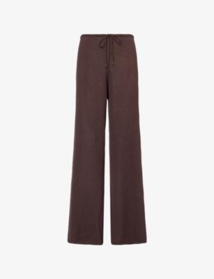 Belize Wide-Leg Cotton-Blend Trousers by MONDAY