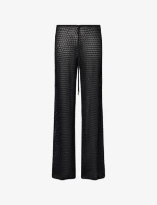 Belize Wide-Leg Knitted Trousers by MONDAY
