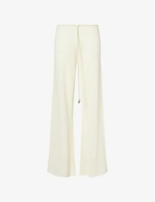 Belize Wide-Leg Knitted Trousers by MONDAY