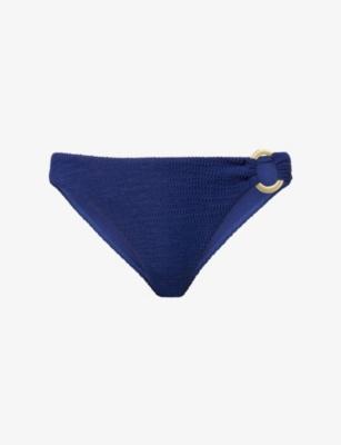 Bronte Ring-Embellished Bikini Bottoms by MONDAY