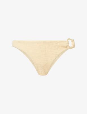 Bronte Ring-Embellished Bikini Bottoms by MONDAY