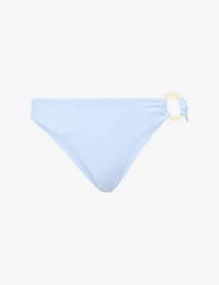Bronte Ring-Embellished Bikini Bottoms by MONDAY