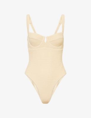 Clovelly Sweetheart-Neck Swimsuit by MONDAY