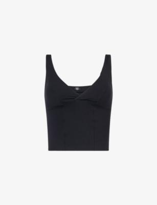 Glacier V-Neck Stretch-Jersey Tank Top by MONDAY