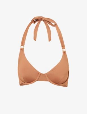 Honolulu Ring-Hardware Underwired Bikini Top by MONDAY