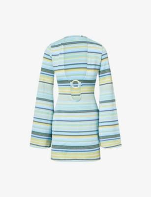Montego Stripe Mini Dress by MONDAY