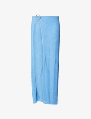 Palermo Ring-Detail Knitted Maxi Skirt by MONDAY