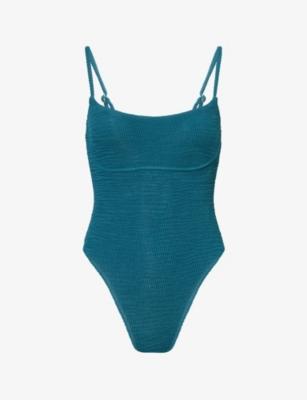 Sausalito Crinkle Spaghetti Strap Swimsuit by MONDAY