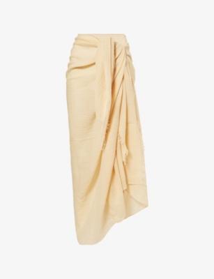 St. Tropez Crinkled Linen Sarong by MONDAY