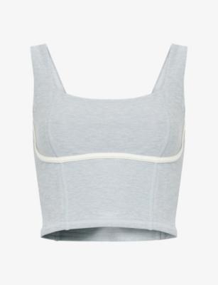 Zion Square-Neck Sports Bra by MONDAY
