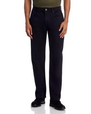 Caine Straight Fit Jeans in Noir by MONFRERE