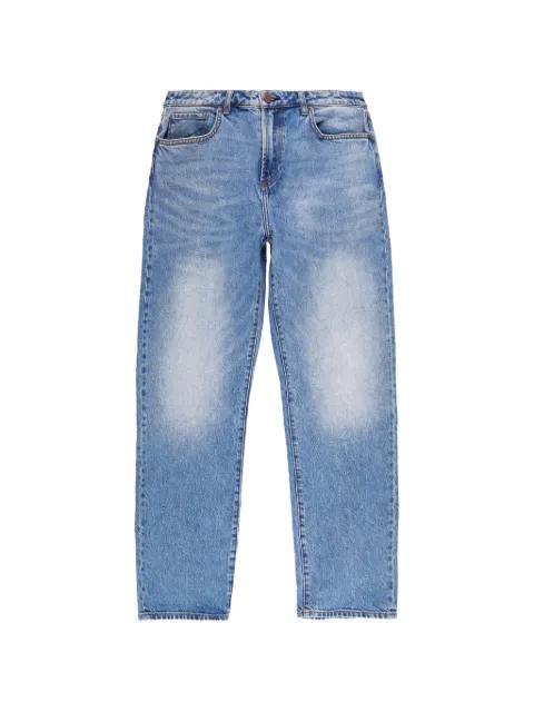 Caine whiskered straight-leg jeans by MONFRERE