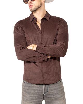Cooper Sueded Shirt by MONFRERE