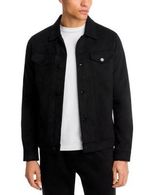 Dean Faux Suede Slim Fit Jacket by MONFRERE