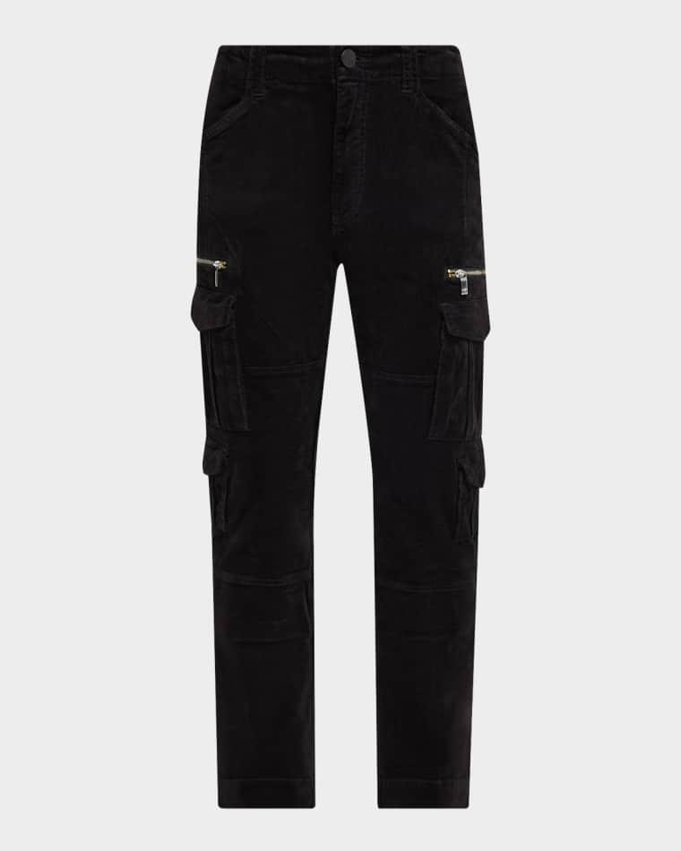 Men's Tactical Needle Corduroy Cargo Pants by MONFRERE