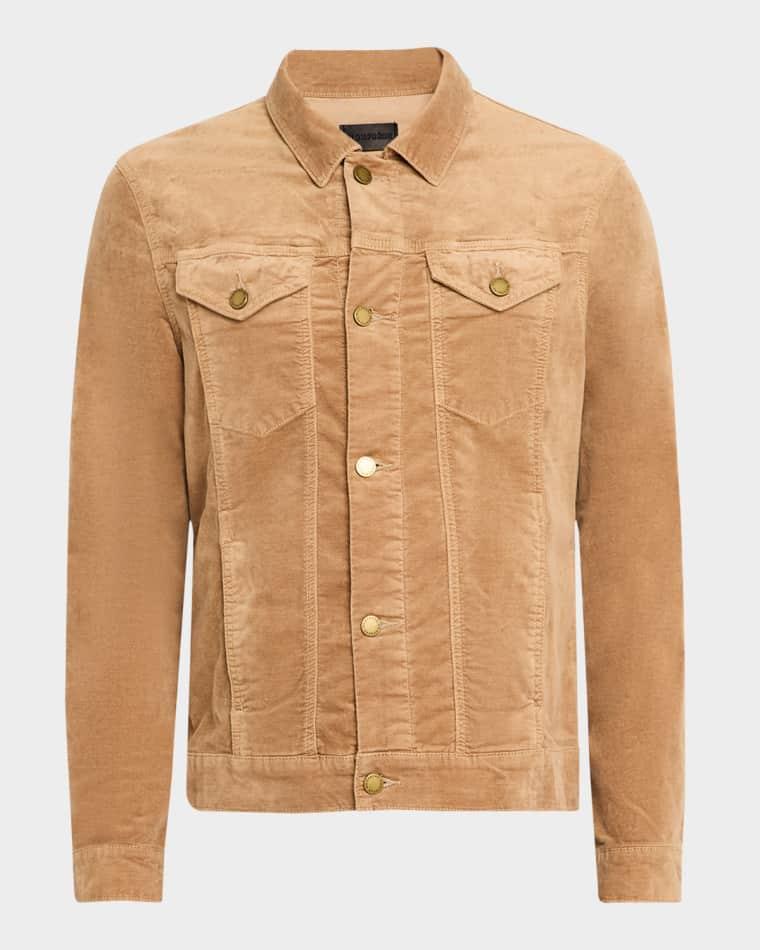 Men's Velvet Dean Jacket by MONFRERE