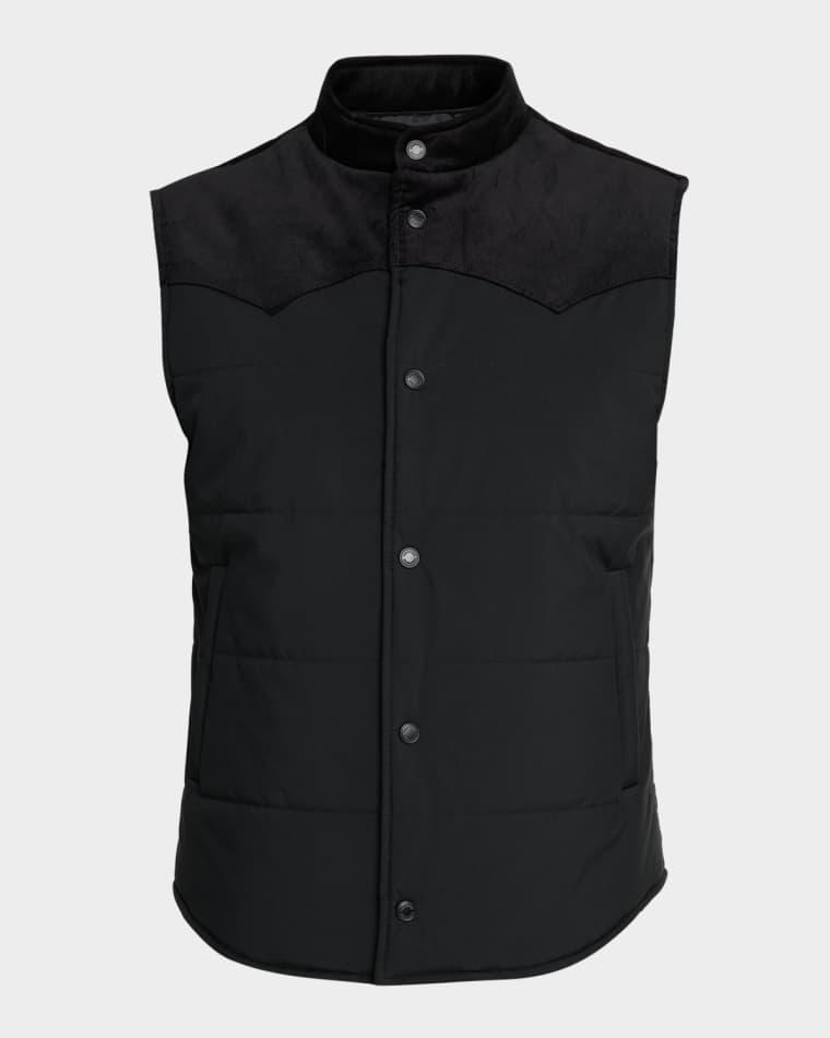 Men's Wayne Needle Corduroy Vest by MONFRERE