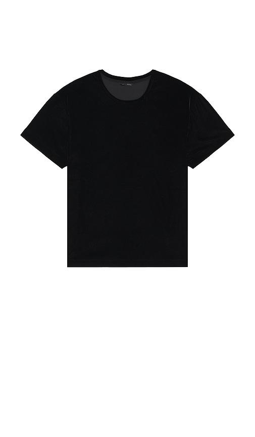 Monfrere Dann Relaxed T-Shirt in Black by MONFRERE