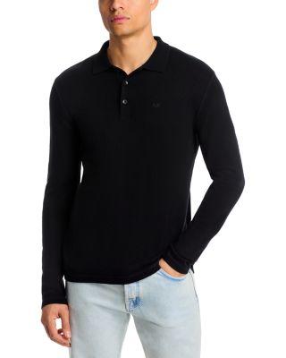 Pierce Slim Fit Long Sleeve Polo by MONFRERE