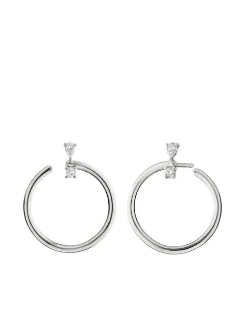 crystal-embellished earrings by MONICA RICH KOSANN