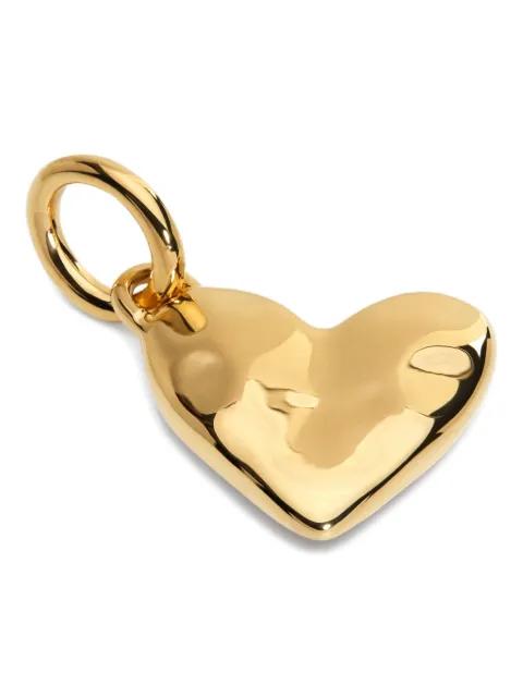 18K gold-vermeil heart-locket by MONICA VINADER