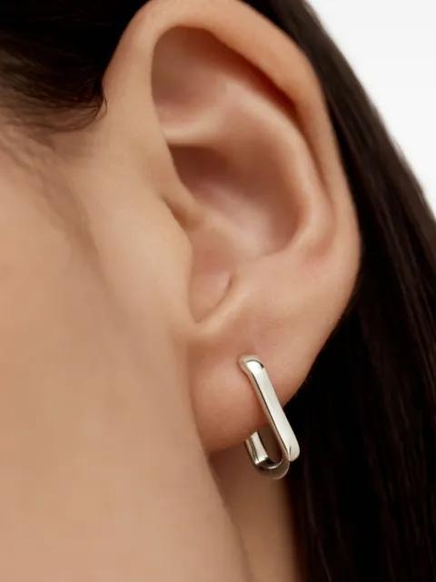 Alta Capture huggie earrings by MONICA VINADER