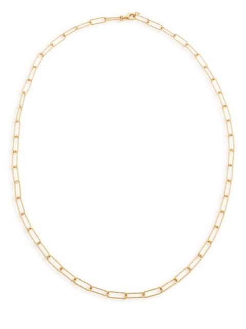 Alta-textured chain necklace by MONICA VINADER