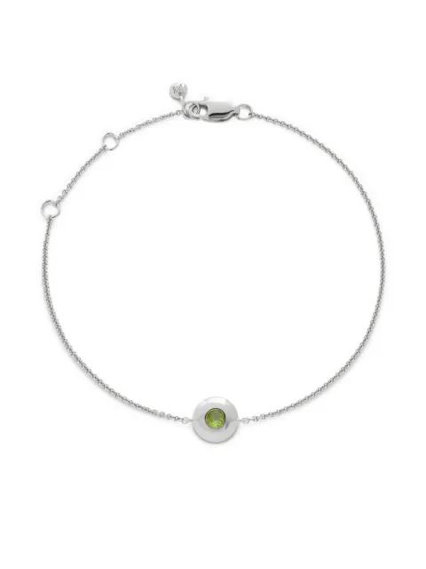 August Peridot Birthstone bracelet by MONICA VINADER