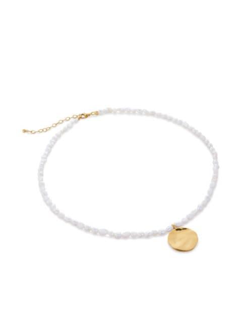 Capri Keshi pearl necklace by MONICA VINADER
