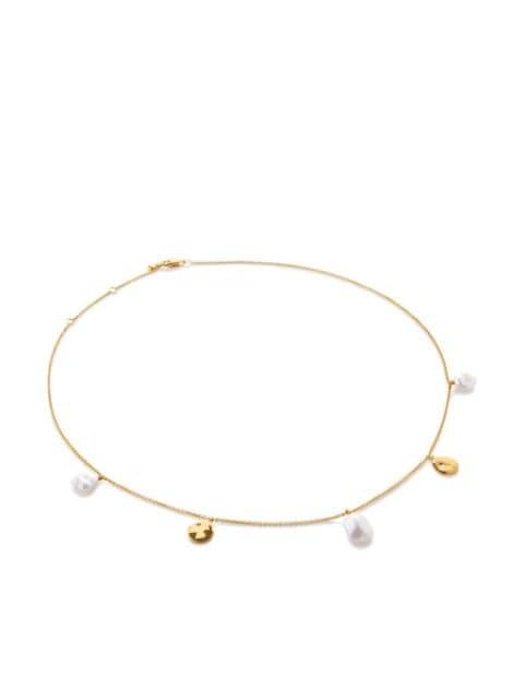Capri pearl-embellished necklace by MONICA VINADER