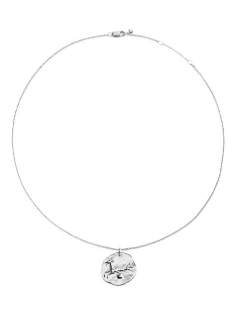 Capricorn Zodiac pendant necklace by MONICA VINADER