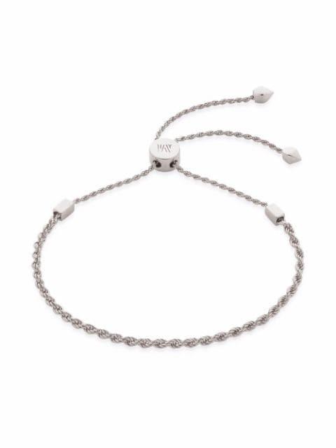 Corda fine chain friendship bracelet by MONICA VINADER