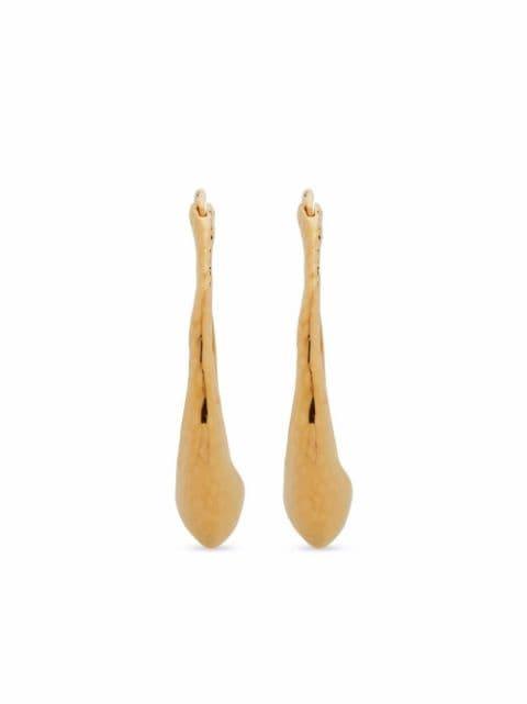 Deia hoop earrings by MONICA VINADER