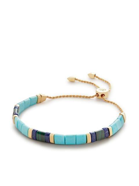 Delphi turquoise friendship bracelet by MONICA VINADER