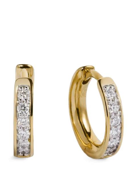 Essential diamond earrings by MONICA VINADER