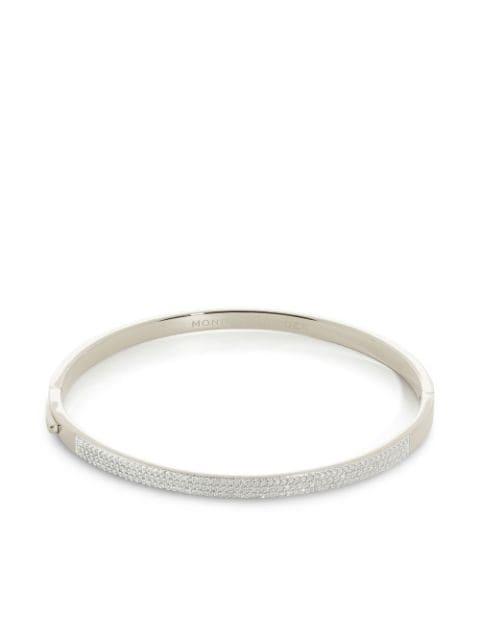 Essential diamond pave bangle by MONICA VINADER