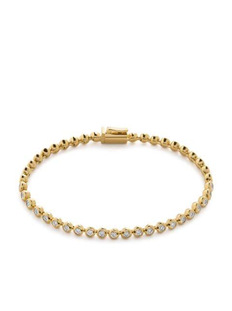 Essential diamond tennis bracelet by MONICA VINADER