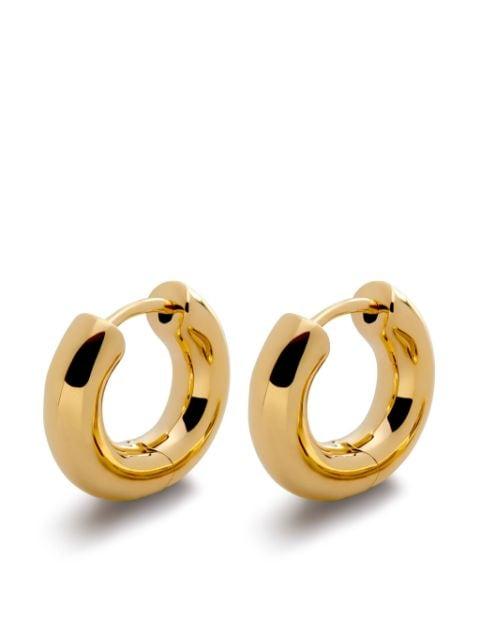 Essential huggie earrings by MONICA VINADER