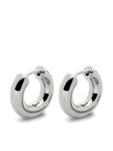 Essential recycled silver earrings by MONICA VINADER